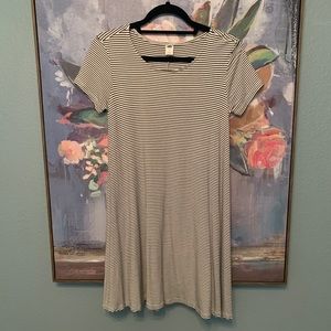 Old Navy Striped T-Shirt Dress